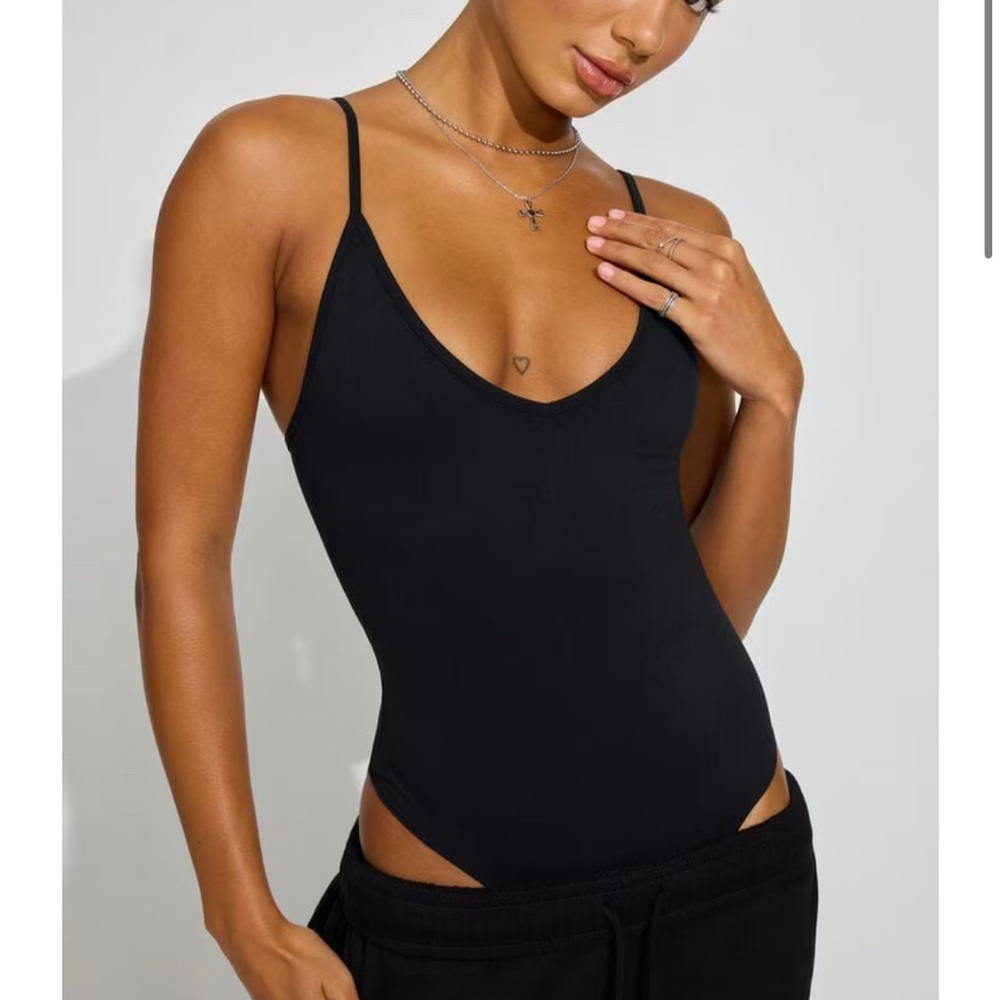 Garage Black Tank Bodysuit